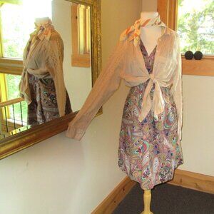 Midi Hilfinger Cotton Dress; Holding Horses Cotton Long Sleeve Blouse